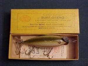 South Bend Fly Rod  Old Antique & Vintage Wood Fishing Lures Reels Tackle  & More